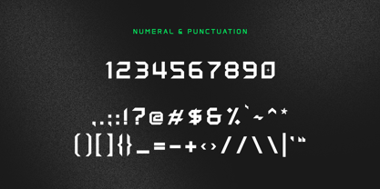 Zerx Font Poster 5