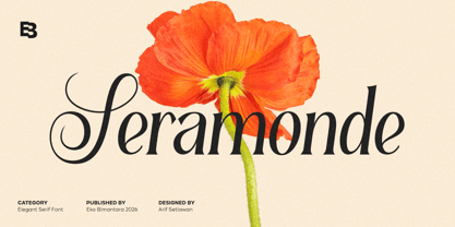 Seramonde Font Poster 1