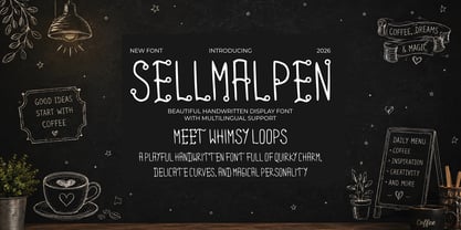 Sellmalpen Font Poster 1