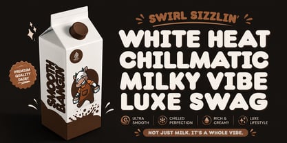 Choco Sans O Font Poster 9