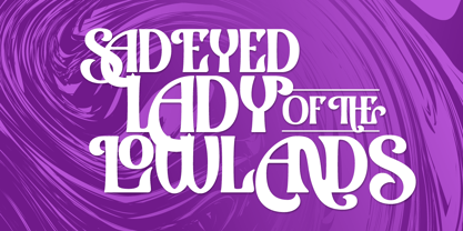 Nouilia Font Poster 3