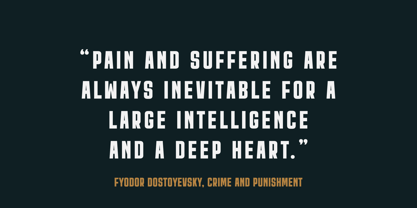 Raskolnikov Font Poster 11