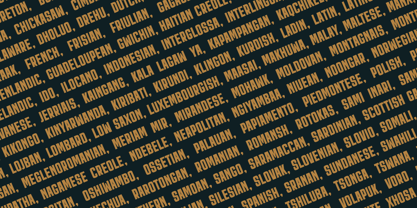 Raskolnikov Font Poster 5