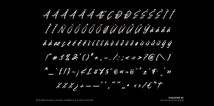 Sublane Font Poster 9