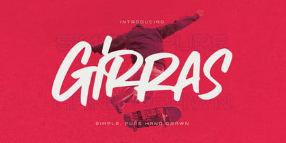 Girras Font Poster 2
