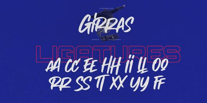 Girras Font Poster 8