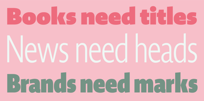 Novel Display Font Poster 6