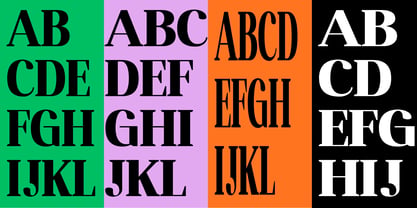 Altaries Font Poster 4