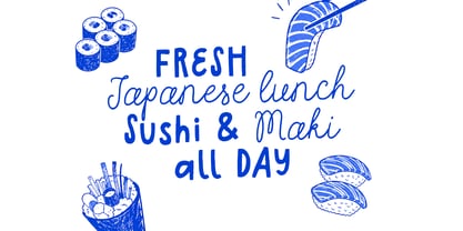 Peachy Weekend Font Poster 8