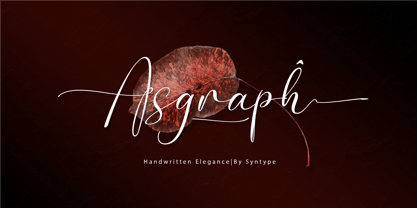 Asgraph Font Poster 1