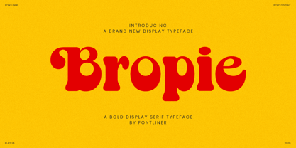 Bropie Font Poster 1