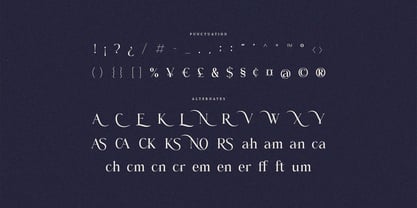 Roslane Font Poster 9