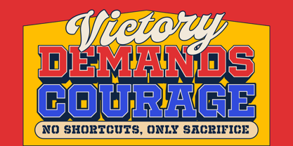 Native Baseball Font Poster 13
