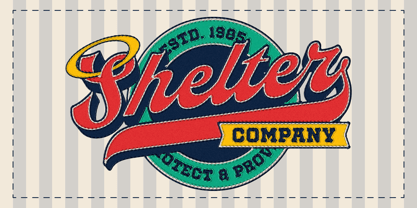 Native Baseball Font Poster 10
