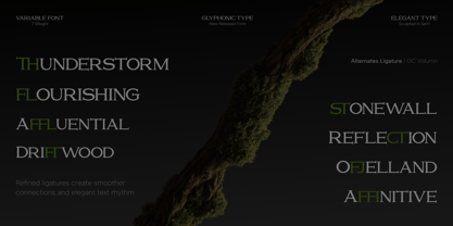 GC Volumn Font Poster 4