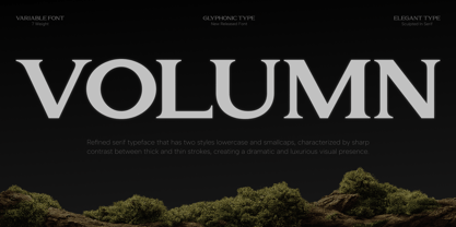 GC Volumn Font Poster 1