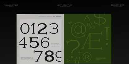 GC Volumn Font Poster 9