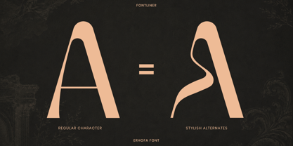 Erhofa Font Poster 4