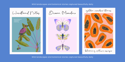Taste Juicy Scribbles Font Poster 6