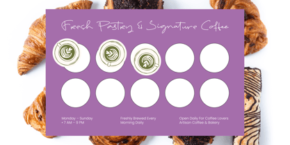 Taste Juicy Scribbles Font Poster 7