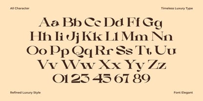Clance Font Poster 3