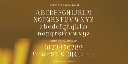 Wisteriano Font Poster 8