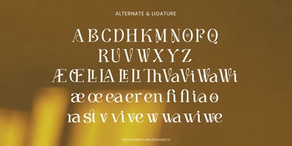 Wisteriano Font Poster 9
