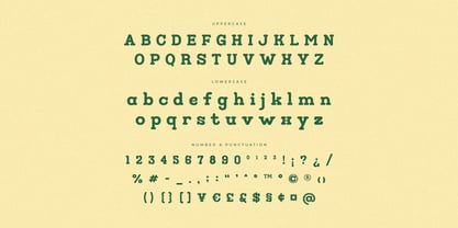 Calm Font Poster 10