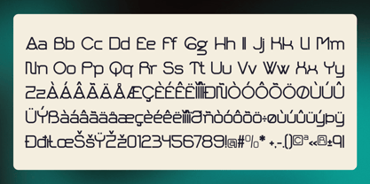Gragle Font Poster 9