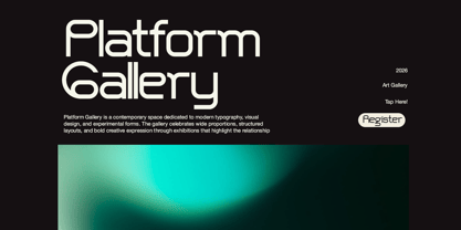 Gragle Font Poster 3