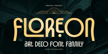 Floreon Font Poster 1