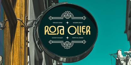 Floreon Font Poster 5