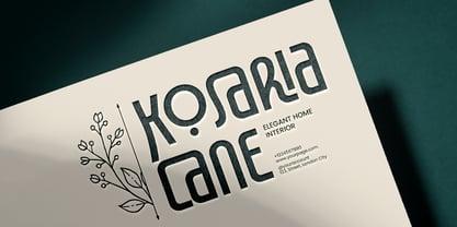Floreon Font Poster 8