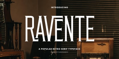 Ravente Font Poster 1
