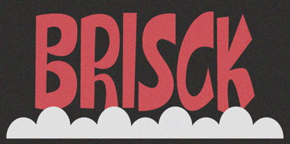 Brisck Font Poster 1