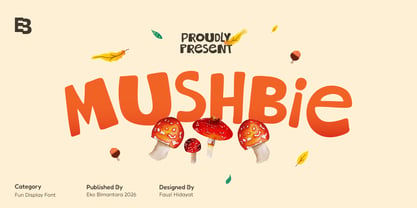 Mushbie Font Poster 1