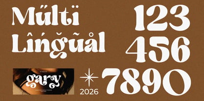 Gary Font Poster 10