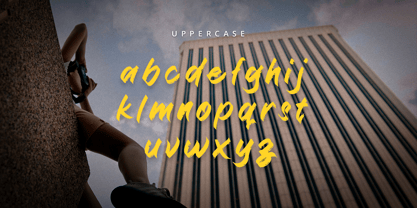 Brasskent Font Poster 3