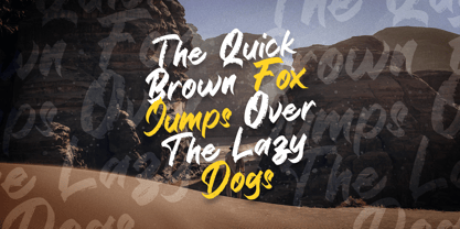 Brasskent Font Poster 2