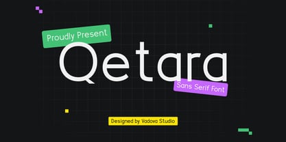 Qetara Font Poster 1