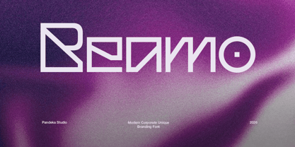 Beamo Font Poster 1