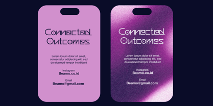 Beamo Font Poster 4