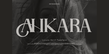 Ahkara Font Poster 1
