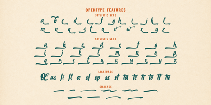 Mocktails Sunday Font Poster 13