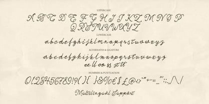 La Rose Pastry Font Poster 7