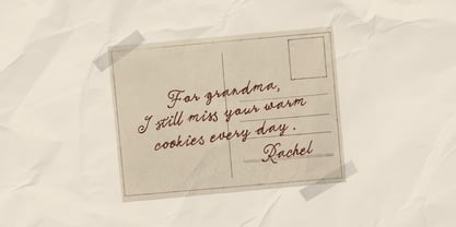 La Rose Pastry Font Poster 10