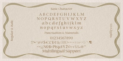 Amaia Font Poster 3
