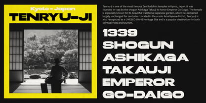 Gyatho Font Poster 4