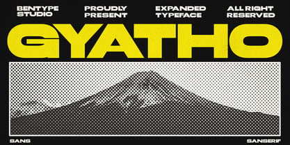 Gyatho Font Poster 1