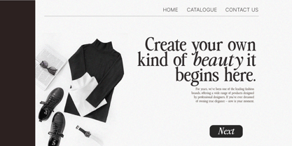Personal Vogue Font Poster 4